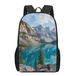 Rocky Mountain Print 17 Inch Backpack