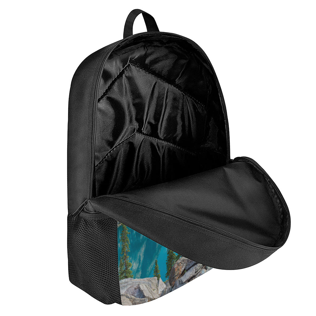 Rocky Mountain Print 17 Inch Backpack