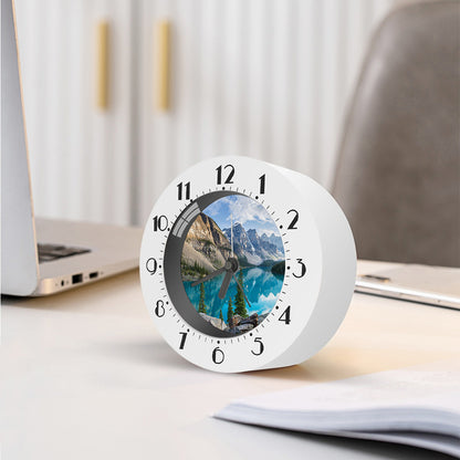 Rocky Mountain Print Alarm Clock
