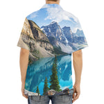 Rocky Mountain Print Aloha Shirt