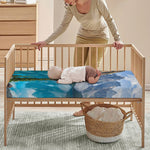 Rocky Mountain Print Baby Crib Sheet