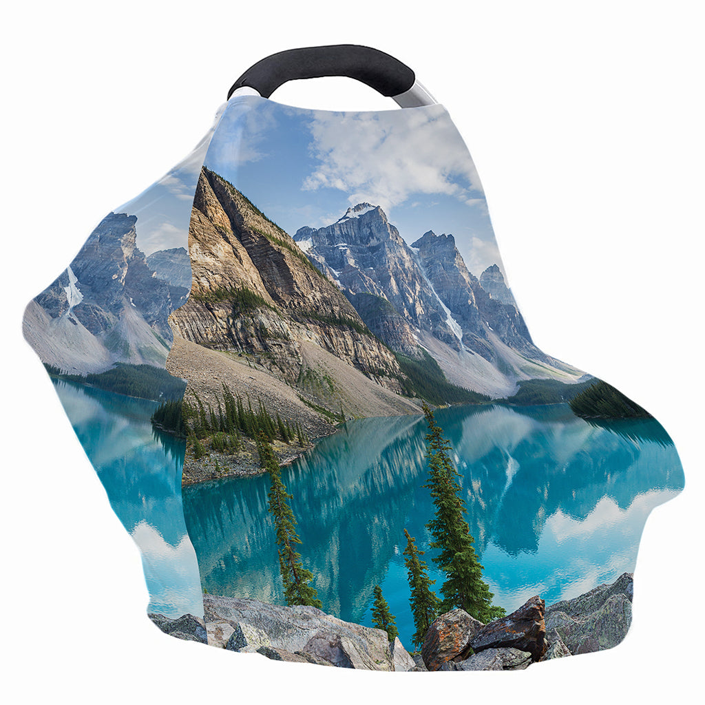 Rocky Mountain Print Baby Seat Cover