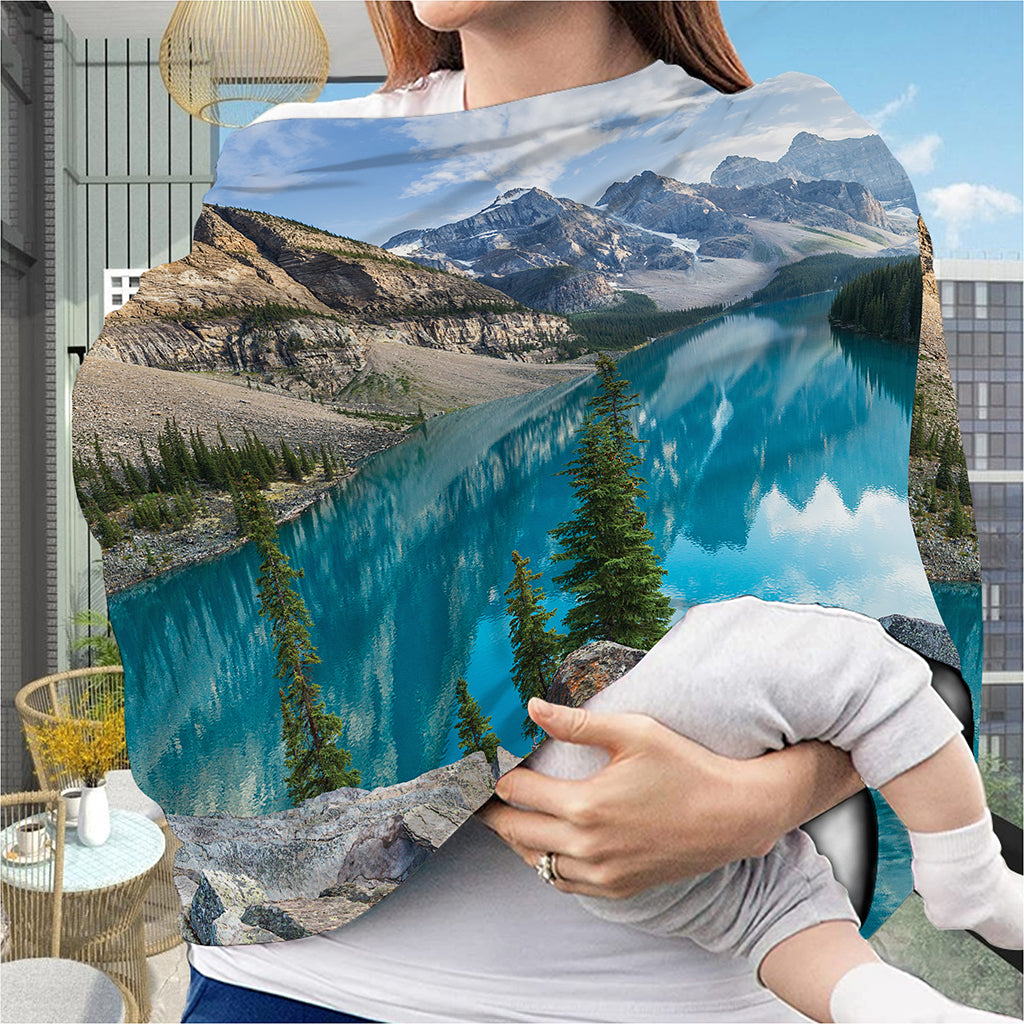 Rocky Mountain Print Baby Seat Cover