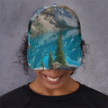 Rocky Mountain Print Baseball Cap