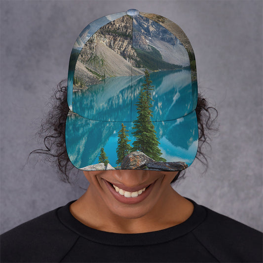 Rocky Mountain Print Baseball Cap
