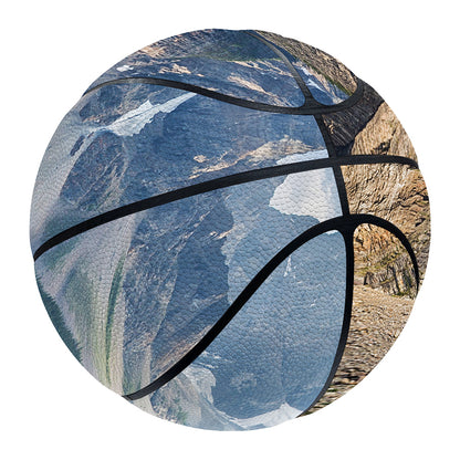 Rocky Mountain Print Basketball