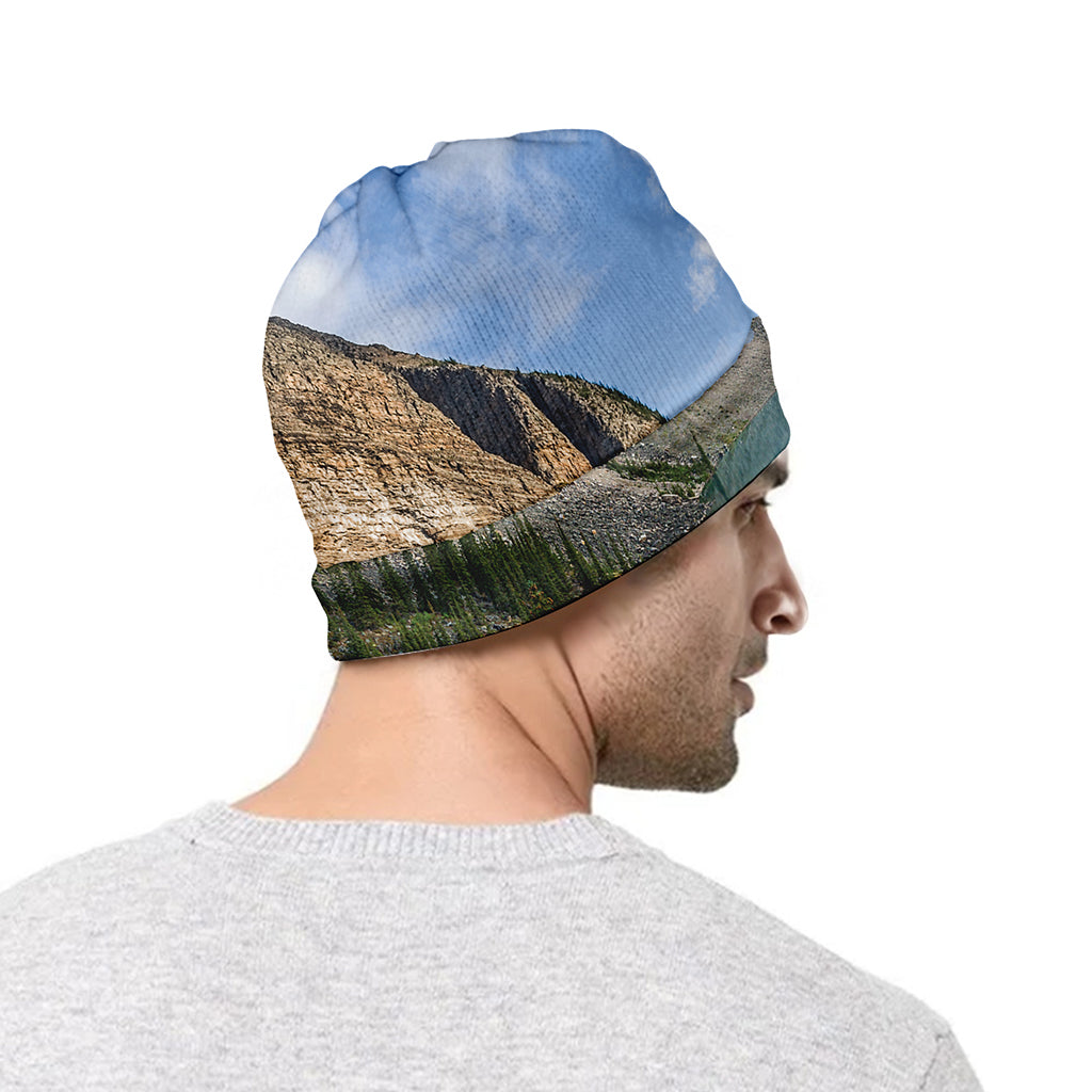 Rocky Mountain Print Beanie