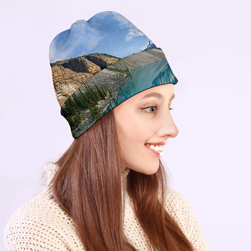 Rocky Mountain Print Beanie