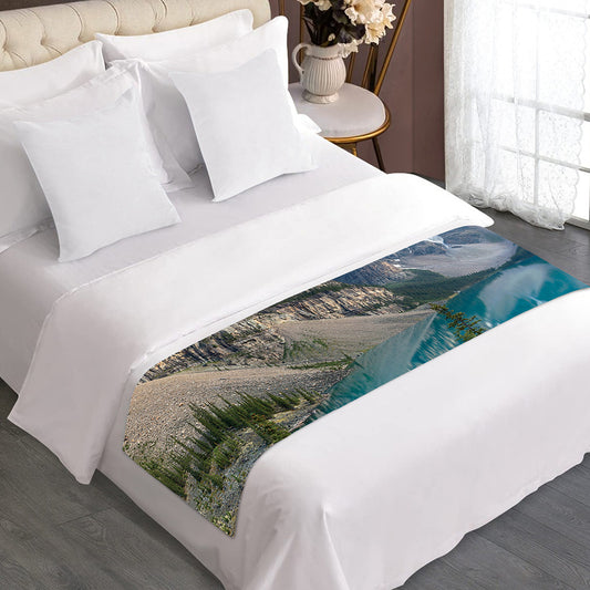 Rocky Mountain Print Bed Runner