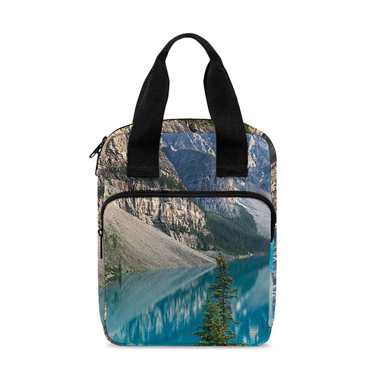 Rocky Mountain Print Bible Tote Bag