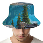 Rocky Mountain Print Bucket Hat