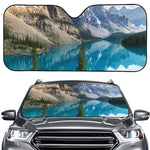 Rocky Mountain Print Car Windshield Sun Shade