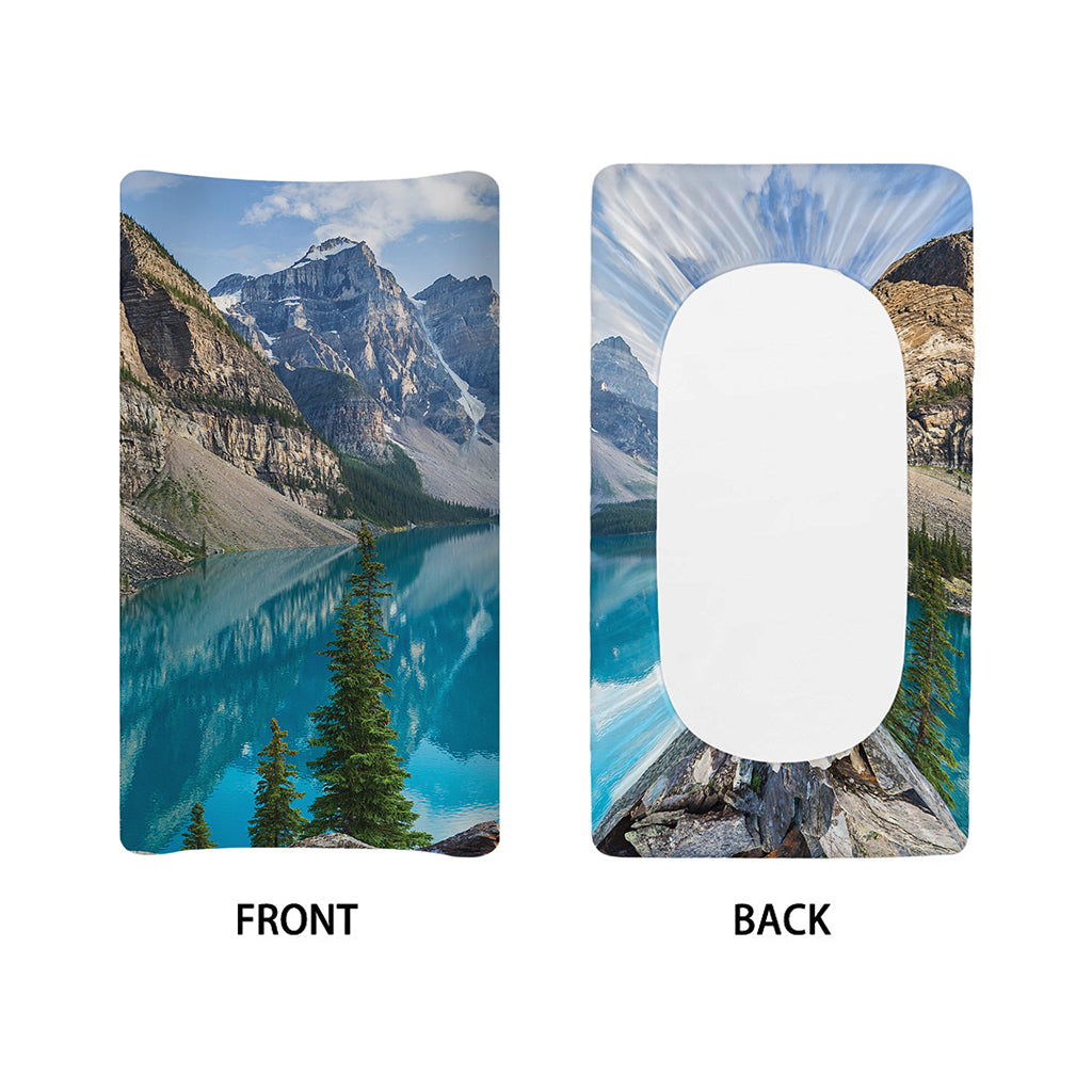 Rocky Mountain Print Changing Pad Cover
