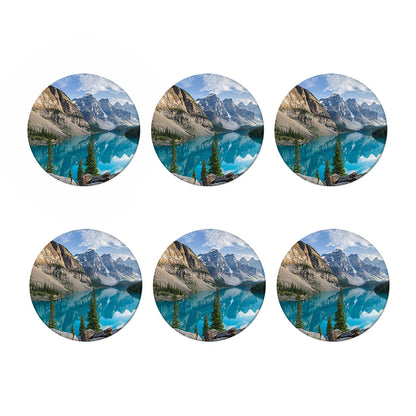 Rocky Mountain Print Coaster Set