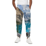 Rocky Mountain Print Cotton Pants