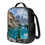 Rocky Mountain Print Crossbody Lunch Bag