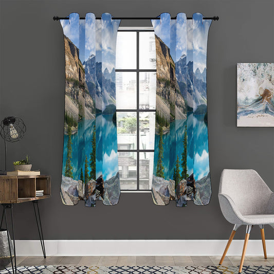 Rocky Mountain Print Curtain