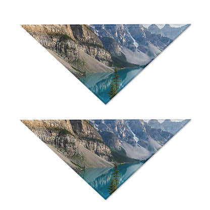 Rocky Mountain Print Dog Bandana