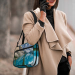 Rocky Mountain Print Double Strap Bible Bag