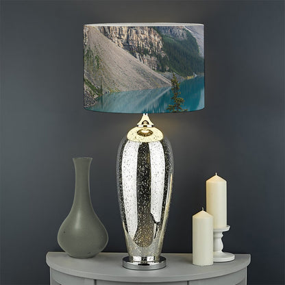 Rocky Mountain Print Drum Lamp Shade