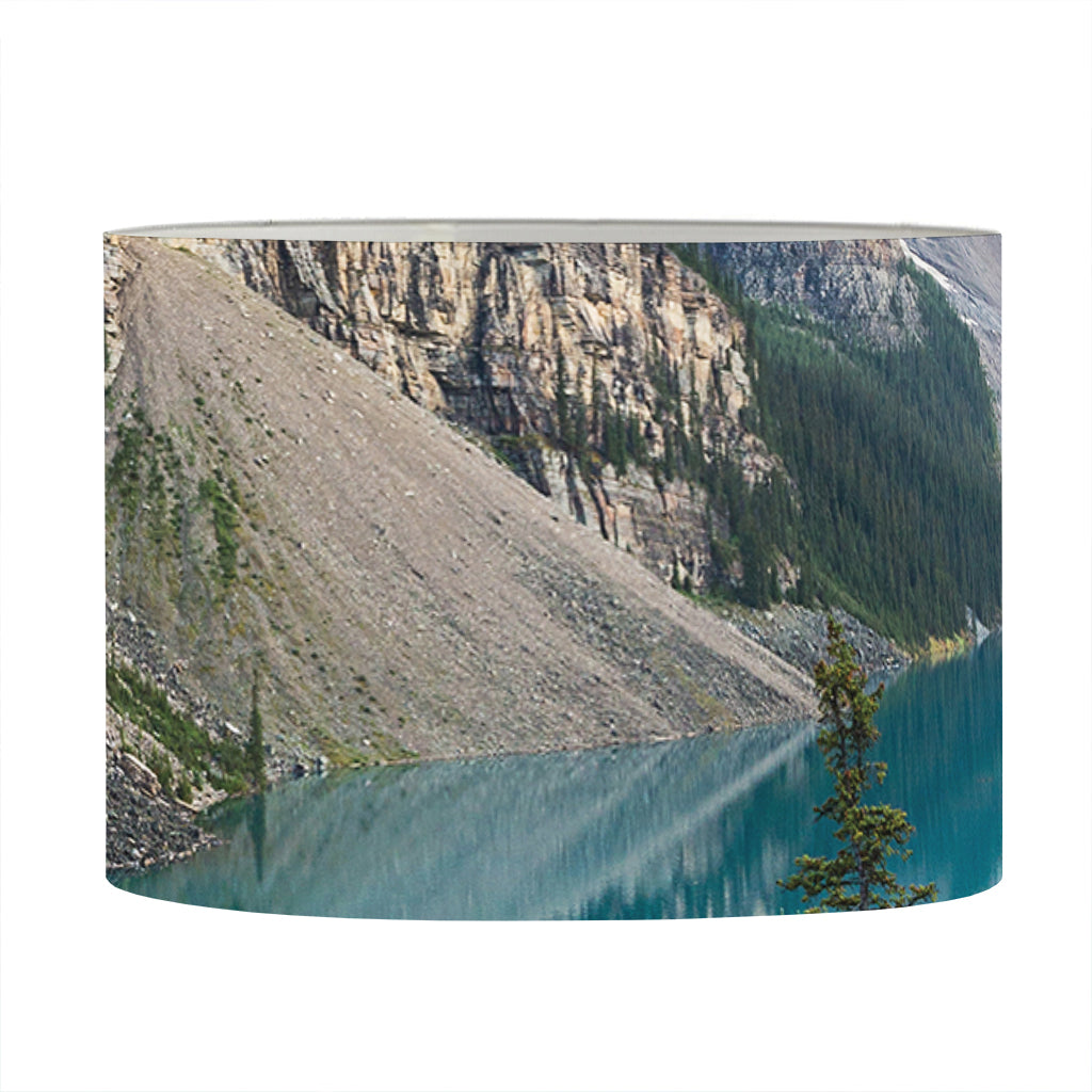 Rocky Mountain Print Drum Lamp Shade
