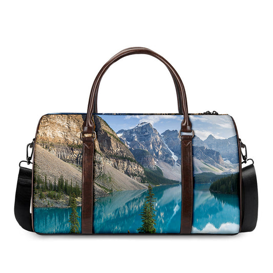 Rocky Mountain Print Duffle Bag