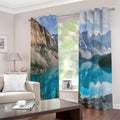 Rocky Mountain Print Extra Wide Grommet Curtains
