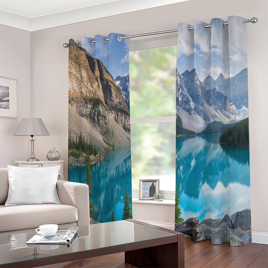 Rocky Mountain Print Extra Wide Grommet Curtains