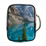Rocky Mountain Print Front Pocket Bible Bag