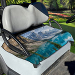 Rocky Mountain Print Golf Cart Seat Cover