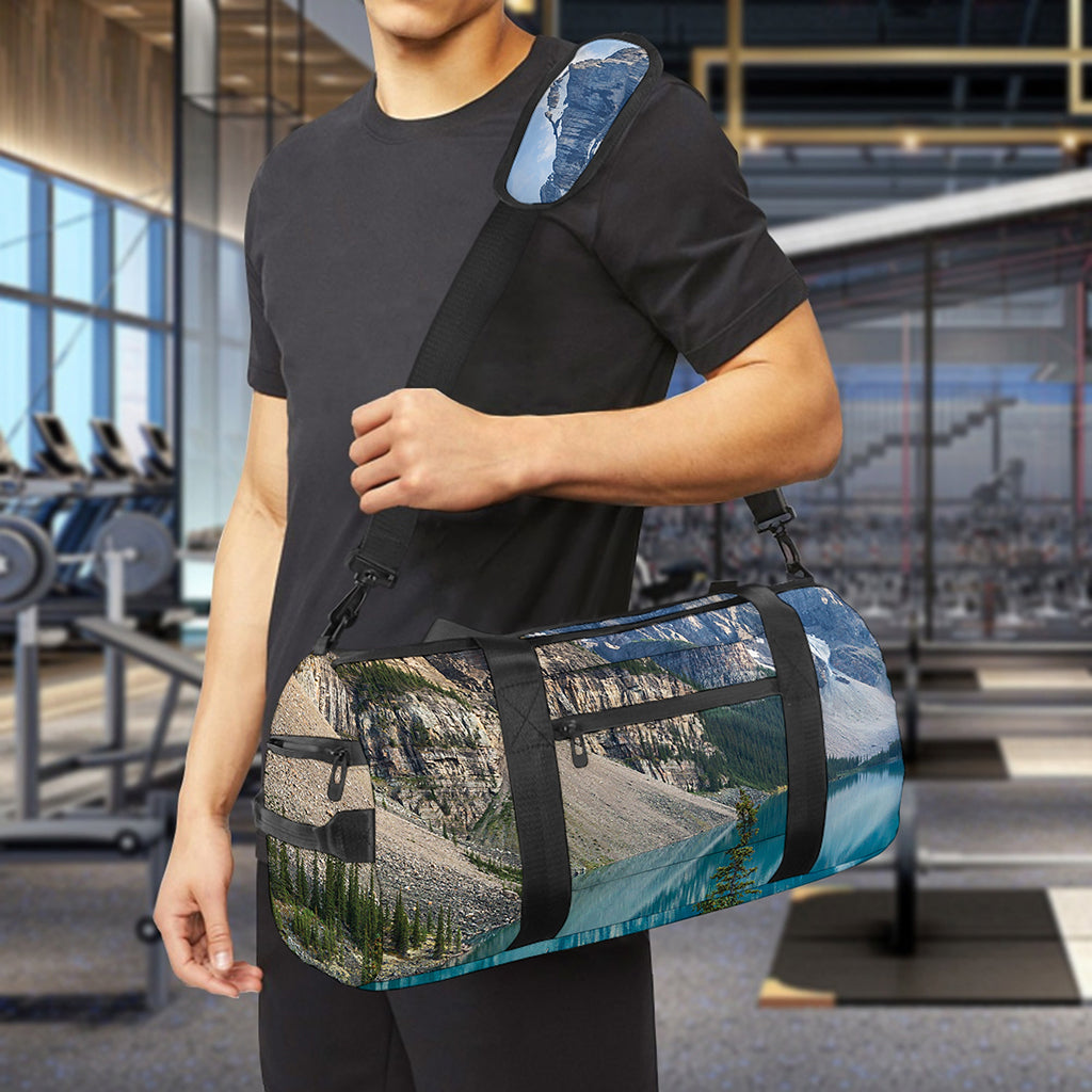 Rocky Mountain Print Gym Bag