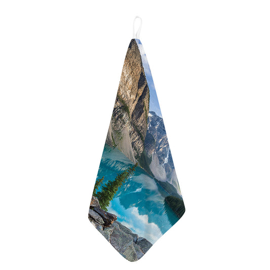 Rocky Mountain Print Hand Towel
