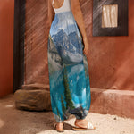 Rocky Mountain Print Harem Pants