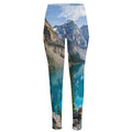 Rocky Mountain Print High-Waisted Pocket Leggings