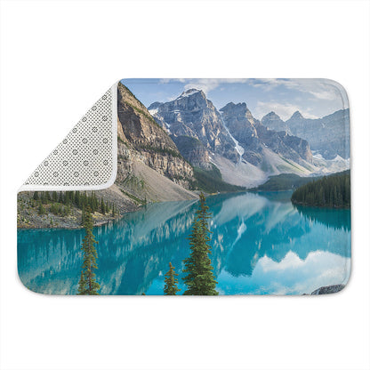 Rocky Mountain Print Indoor Door Mat