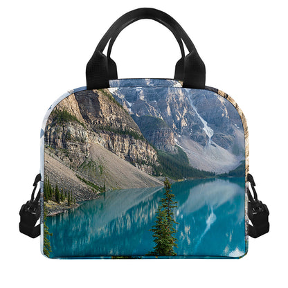Rocky Mountain Print Insulated Lunch Bag