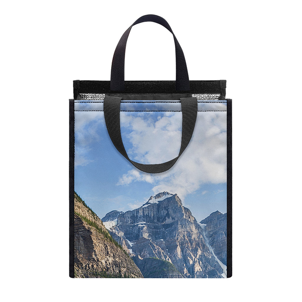 Rocky Mountain Print Insulated Lunch Tote