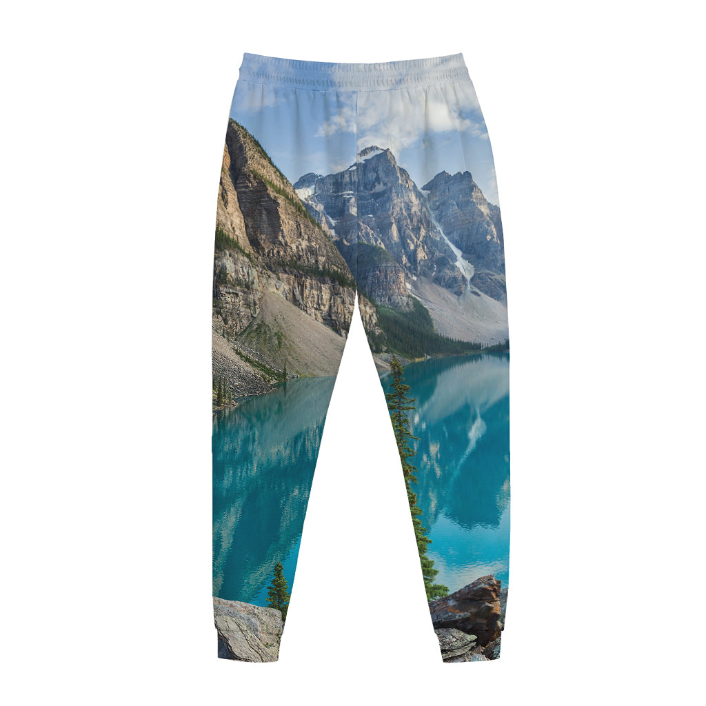 Rocky Mountain Print Jogger Pants