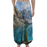 Rocky Mountain Print Lantern Pants