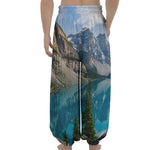 Rocky Mountain Print Lantern Pants