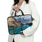 Rocky Mountain Print Laptop Sleeve With Handle