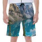 Rocky Mountain Print Men's Beach Shorts