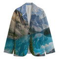 Rocky Mountain Print Men's Blazer