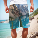 Rocky Mountain Print Men's Cargo Shorts
