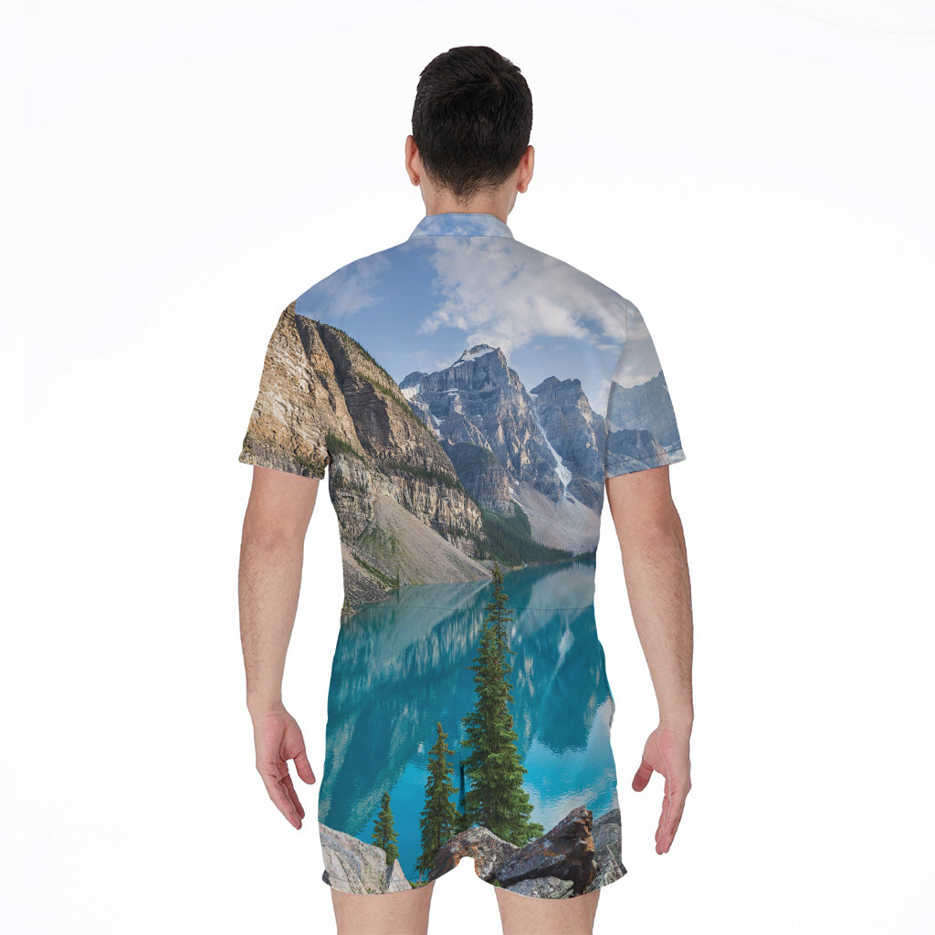 Rocky Mountain Print Men's Rompers