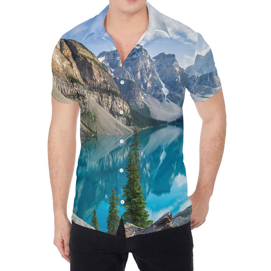 Rocky Mountain Print Men's Shirt