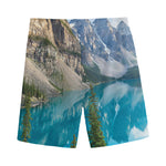 Rocky Mountain Print Men's Sports Shorts