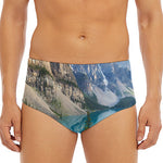 Rocky Mountain Print Men's Triangle Swim Briefs