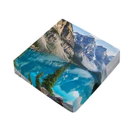 Rocky Mountain Print Outdoor Seat Cushion Cover