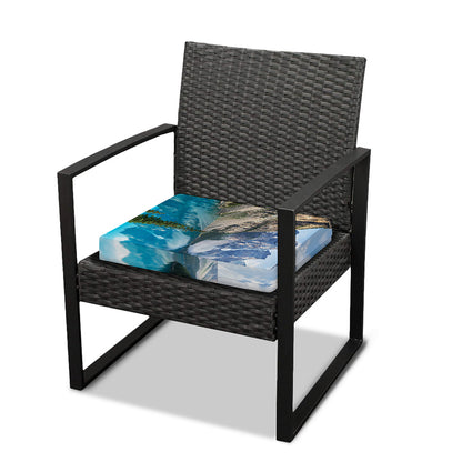 Rocky Mountain Print Outdoor Seat Cushion Cover